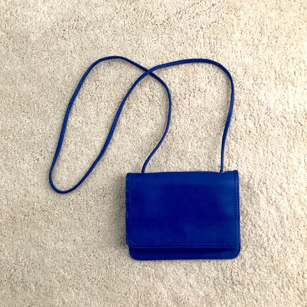 Blue Crossbody Purse/Wallet